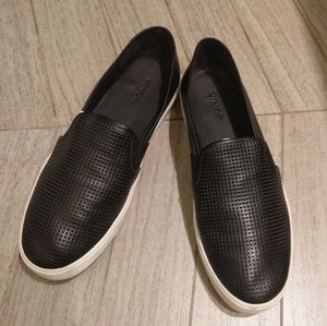 Vince Perforated Leather Blair Sneakers